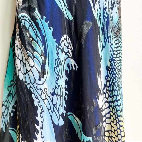 Dave & Johnny By Laura Ryner Silk Cut Out Gown Size 7/8 - Picture 8 of 10